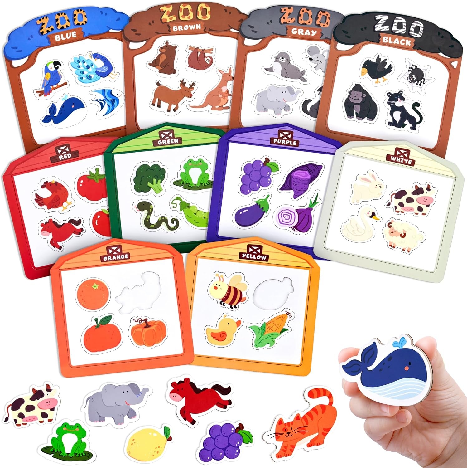 Letter Sort Boxes JoyCat Mystery Alphabet Box for Kids 52 PCS Letters Sorting Matching ...