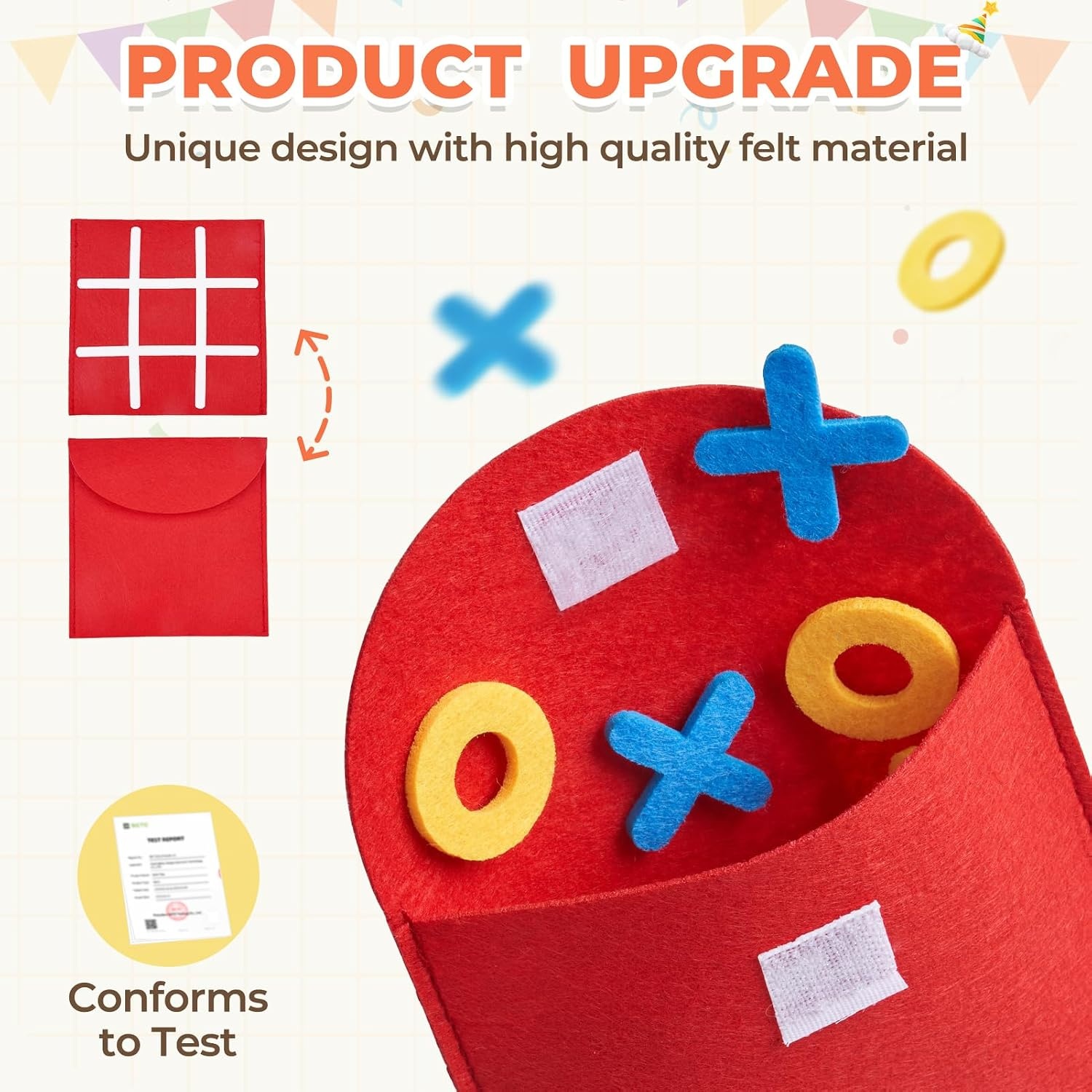 image:imageJoyCat DIY Journal Kit for Girls with Storage Bag30 Pack Tic Tac Toe Party Favors for Kids Classroom Prizes Goodie Bag Stuffers Birthday Gifts for Students