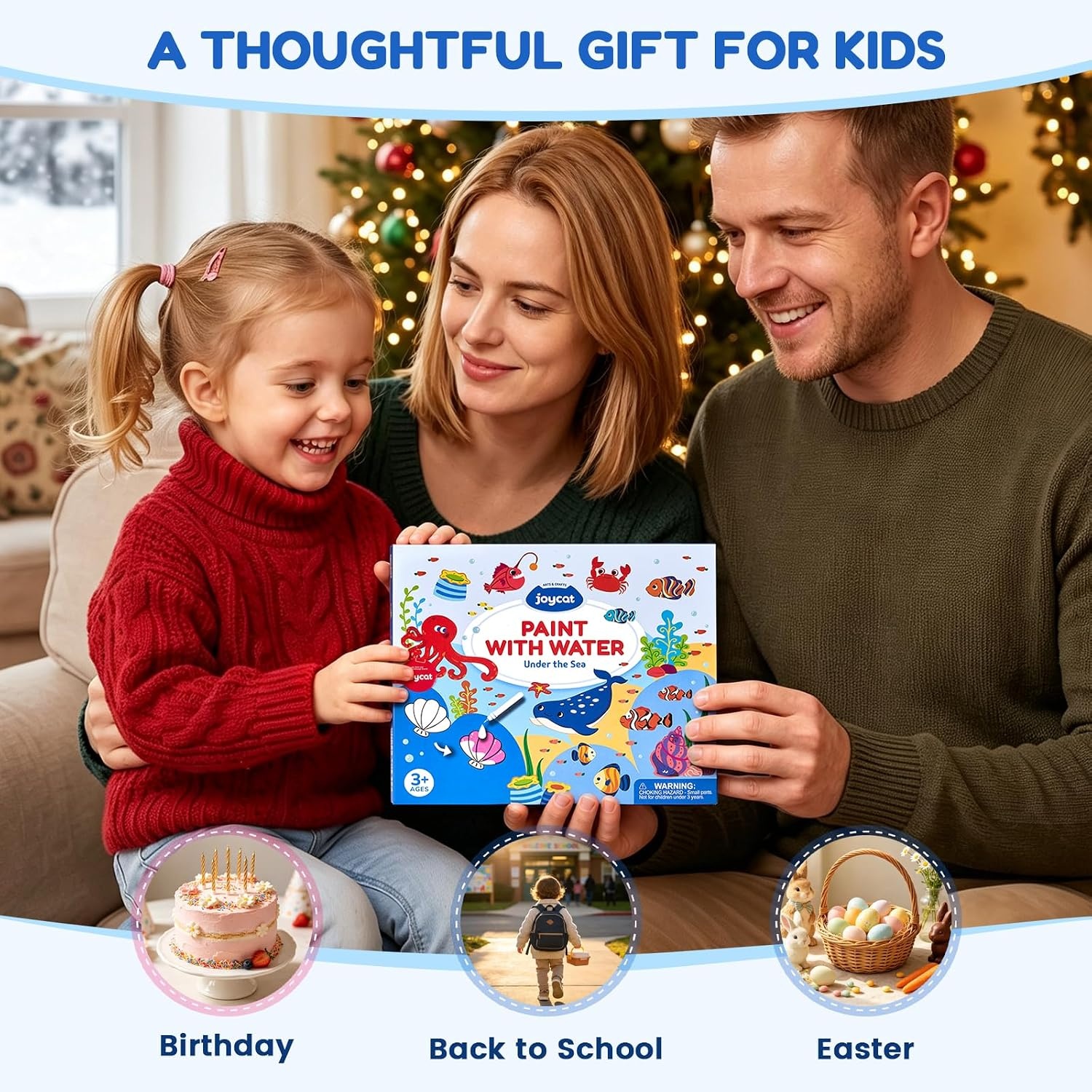 image:imageJoyCat Ocean Water Coloring Book for Toddlers with Water PenOcean
