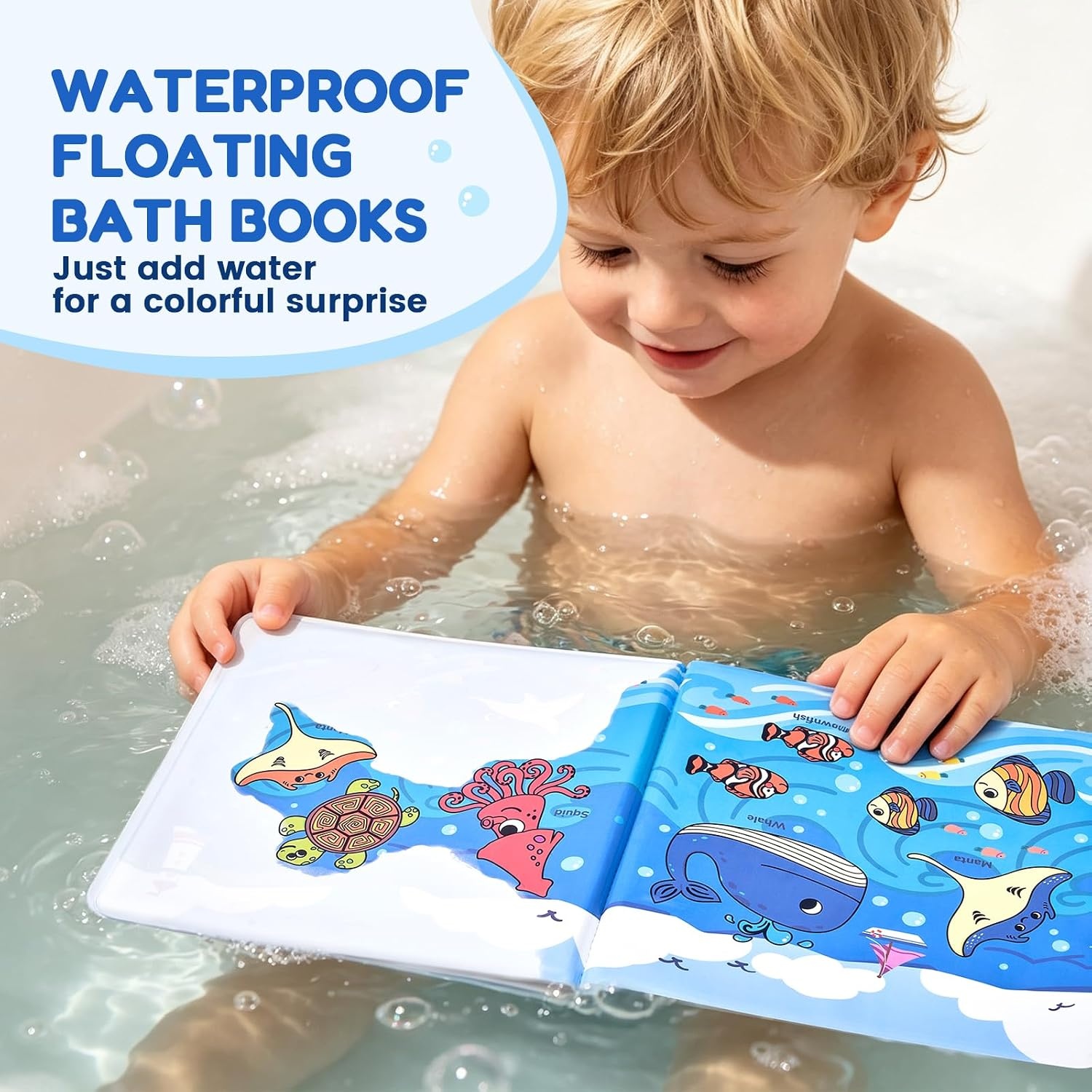 image:imageJoyCat Ocean Water Coloring Book for Toddlers with Water PenOcean