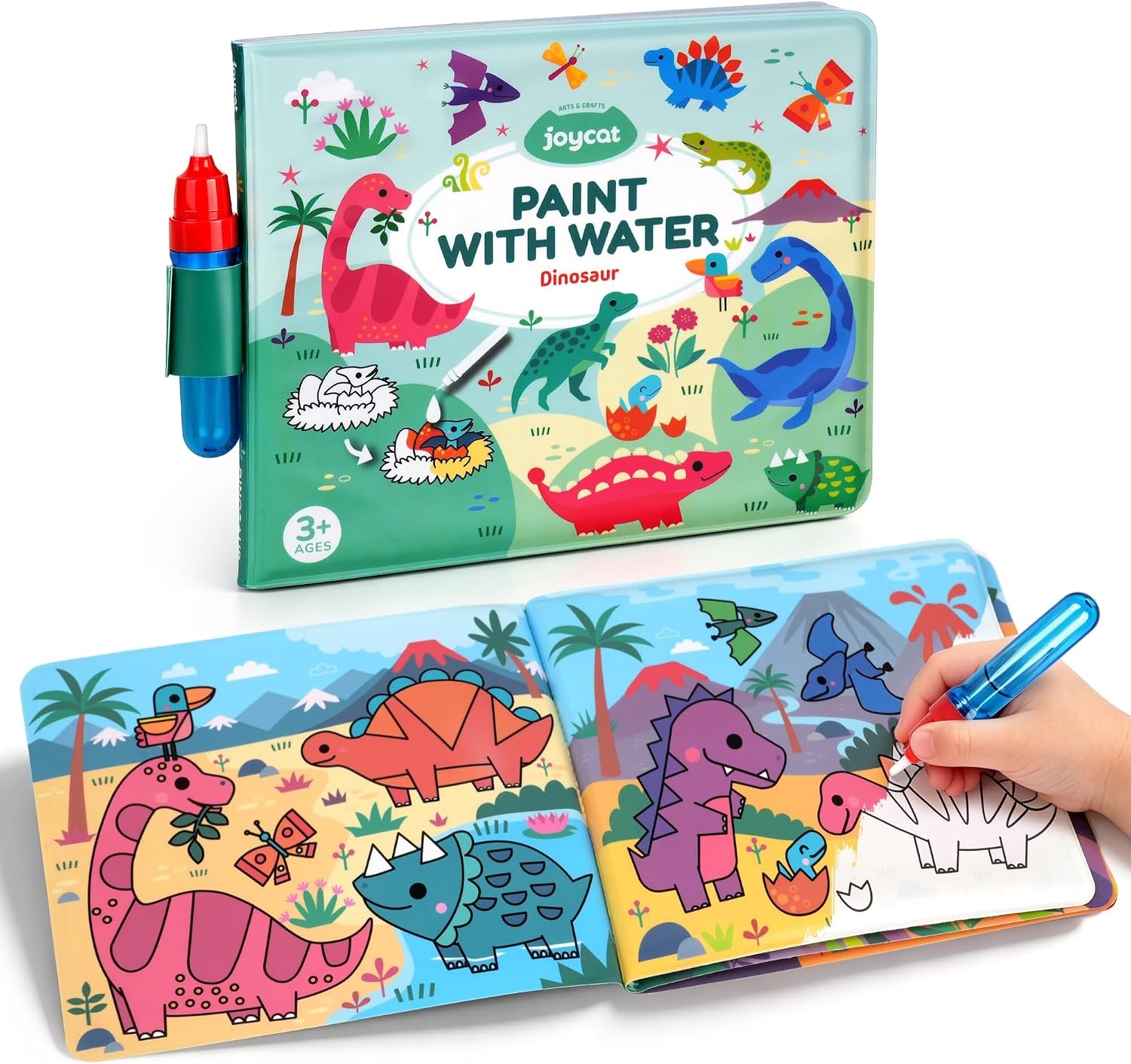 image:imageJoyCat Paint with Water Coloring Book for Toddlers Reusable Fairy1