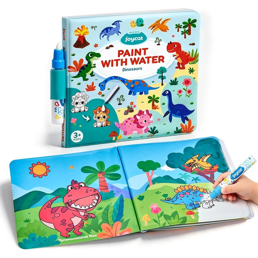 image:imageJoyCat Ocean Water Coloring Book for Toddlers with Water PenDinosaur