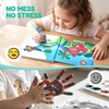 JoyCat Ocean Water Coloring Book for Toddlers with Water Pen(Dinosaur)