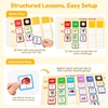 Joycat Magnetic Sound Sorting Tiles, Phonemic Awareness Set, Ages 3 and Up