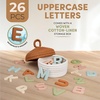 JoyCat Magnetic Letters and Numbers (78PCS), ABC 123 Alphabet Fridge Magnets for Toddlers & Kids + Silicone Alphabet Magnetic Letters, 26 Uppercase ABC Fridge Magnets