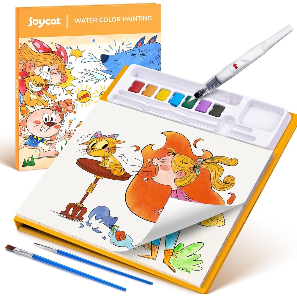 image:imageJoyCat Paint with Water Coloring Books for Toddlers AxolotlComics