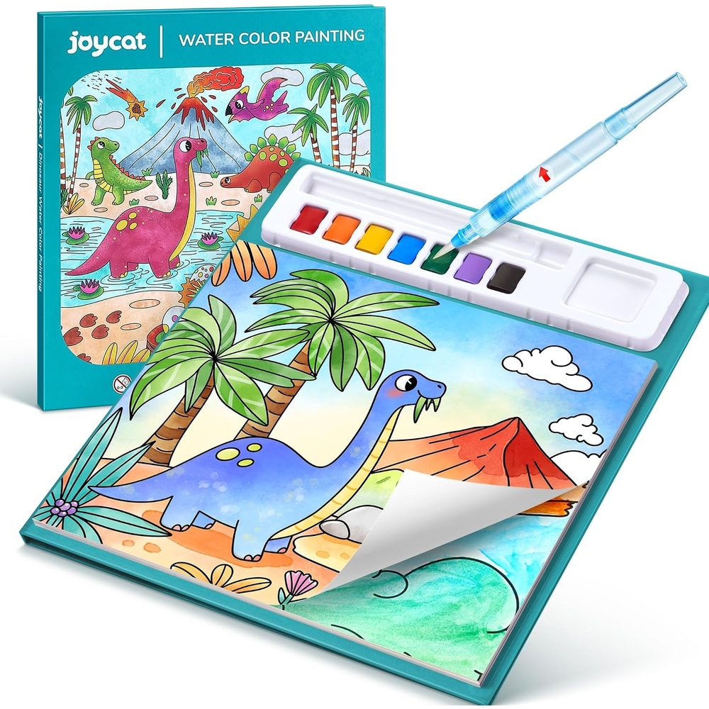 image:imageJoyCat Paint with Water Coloring Books for Toddlers AxolotlDinosaurs