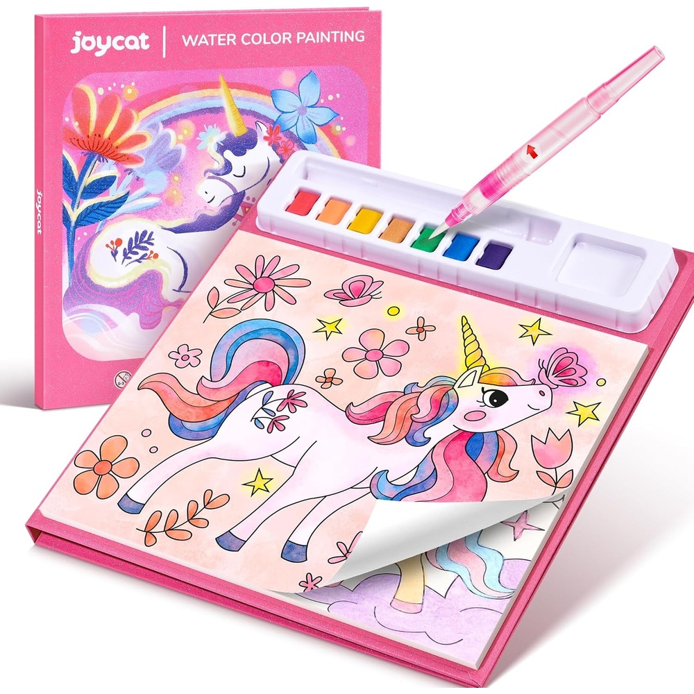 image:imageJoyCat Paint with Water Coloring Books for Toddlers AxolotlMagical Pony