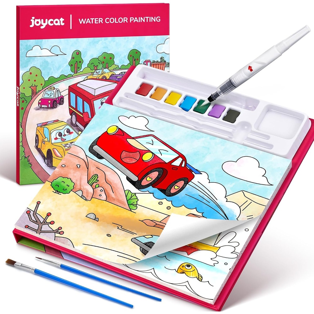 image:imageJoyCat Paint with Water Coloring Books for Toddlers AxolotlTransportation