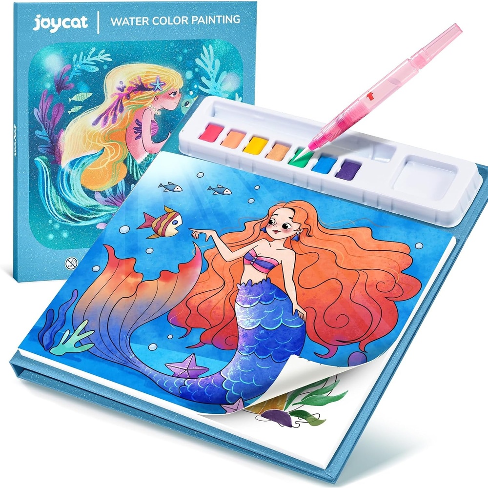 image:imageJoyCat Paint with Water Coloring Books for Toddlers AxolotlUnderwater World