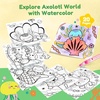 JoyCat Paint with Water Coloring Books for Toddlers (Axolotl)(Axolotl)
