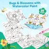JoyCat Paint with Water Coloring Books for Toddlers (Axolotl)(Bugs & Blossoms)