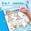 JoyCat Paint with Water Coloring Books for Toddlers (Axolotl)(Bugs & Blossoms)
