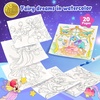 JoyCat Paint with Water Coloring Books for Toddlers (Axolotl)(Elf Friends)