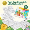 JoyCat Paint with Water Coloring Books for Toddlers (Axolotl)(Occupations)