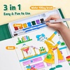 JoyCat Paint with Water Coloring Books for Toddlers (Axolotl)(Occupations)