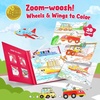 JoyCat Paint with Water Coloring Books for Toddlers (Axolotl)(Transportation)