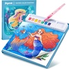 JoyCat Paint with Water Coloring Books for Toddlers (Axolotl)(Underwater World)