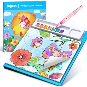 JoyCat Paint with Water Coloring Books for Toddlers (Axolotl)(Bugs & Blossoms)