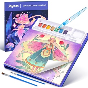 JoyCat Paint with Water Coloring Books for Toddlers (Axolotl)(Elf Friends)