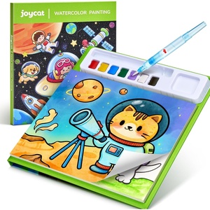 JoyCat Paint with Water Coloring Books for Toddlers (Axolotl)(Space)