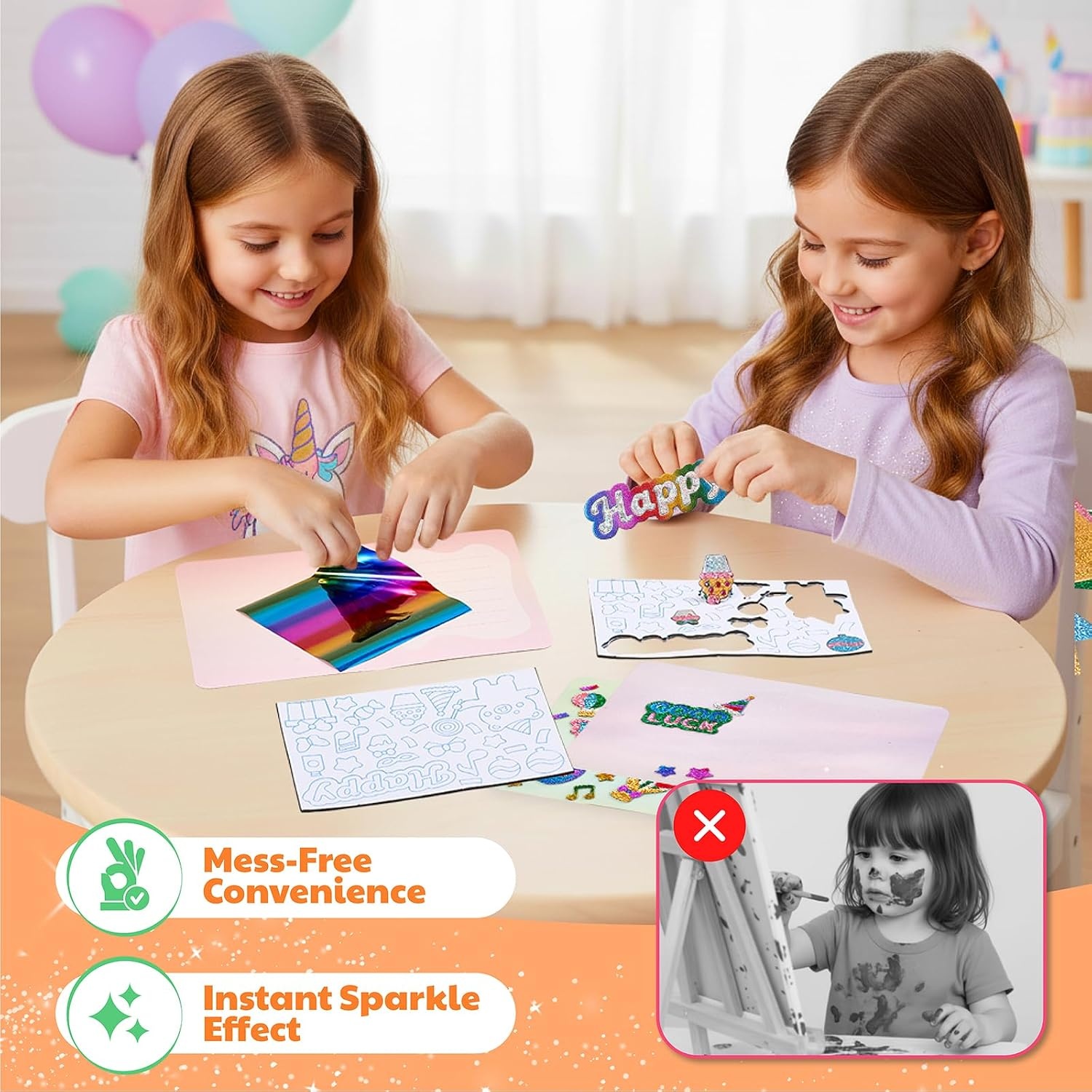 image:imageJoyCat 12 Pack Dinosaur Foil Art Party Favors Craft Kits for Kids Ages 49Greeting Cards