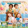 JoyCat 24 Pack Coloring Books with Stickers, Party Favors for Kids 4-8(Animal World)