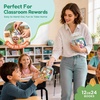 JoyCat 24 Pack Coloring Books with Stickers, Party Favors for Kids 4-8(Make a Face)