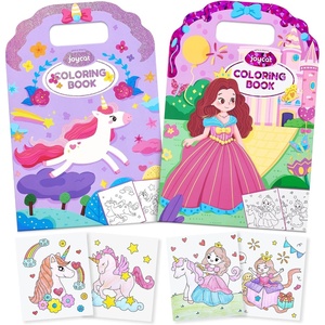 JoyCat Coloring Books for Kids Ages 4-8, Mermaid, Princess, Fantasy &Fairy(2 Pack-Princess & Dreamy Fantasy)