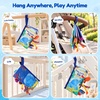 JoyCat Crinkle Books for Babies 2PCS- Tummy Time Toys for Infant Newborn, Soft Sensory Crinkle Cloth Books Touch and Feel for Boys Girls (Ocean+Farm)(Jungle)