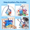 JoyCat Crinkle Books for Babies 2PCS- Tummy Time Toys for Infant Newborn, Soft Sensory Crinkle Cloth Books Touch and Feel for Boys Girls (Ocean+Farm)(Jungle+Forest Picnic)