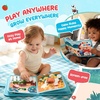 Joycat Forest Busy Book for Toddlers 1-3, 25 Activities Montessori Toy(Farm Busy Book)