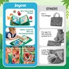 Joycat Forest Busy Book for Toddlers 1-3, 25 Activities Montessori Toy(Jungle Busy Book)