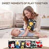 Joycat High Contrast Baby Toys 0-12 Months, Tummy Time Mirror, Shower Gift