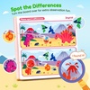 JoyCat Magnetic Puzzles for Kids 3-5, Travel Toys (Ocean)(Dinosaur)