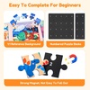 JoyCat Magnetic Puzzles for Kids 3-5, Travel Toys (Ocean)(Ocean + Dinosaur + Princess)