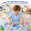 JoyCat Magnetic Puzzles for Kids 3-5, Travel Toys (Ocean)(Ocean)
