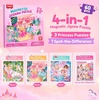 JoyCat Magnetic Puzzles for Kids 3-5, Travel Toys (Ocean)(Princess)