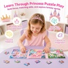 JoyCat Magnetic Puzzles for Kids 3-5, Travel Toys (Ocean)(Princess)