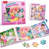 JoyCat Magnetic Puzzles for Kids 3-5, Travel Toys (Ocean)(Princess)