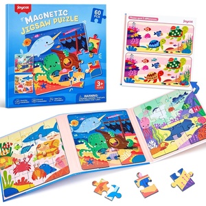 JoyCat Magnetic Puzzles for Kids 3-5, Travel Toys (Ocean)(Ocean)