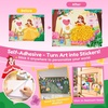 JoyCat 24 Pack Princess Poke Art Party Favors for Girls Ages 4-8(Princess)