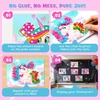 JoyCat 24 Pack Princess Poke Art Party Favors for Girls Ages 4-8(Unicorn)
