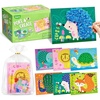 JoyCat 24 Pack Princess Poke Art Party Favors for Girls Ages 4-8(Animal)